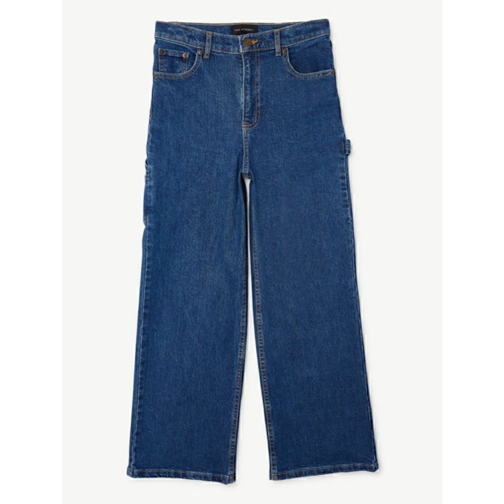 Free Assembly Girls Wide Leg Carpenter Jeans